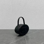 Celine Oval Minaudière Cuir Triomphe Black Calfskin