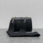 Celine Teen Soft 16 Shoulder Bag Black Smooth Calfskin