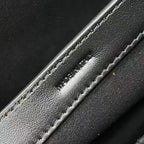 Celine Teen Soft 16 Shoulder Bag Black Smooth Calfskin