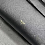 Celine Nano Belt Bag Black Grain Leather