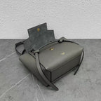 Celine Nano Belt Bag Grey Grain Leather