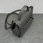 Celine Nano Belt Bag Grey Grain Leather