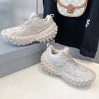 CHUNKY SNEAKERS IN BONE BEIGE POLYURETHANE, POLYESTER AND NYLON