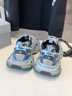 3XL EXTREME LACE SNEAKER GRAY AND LIGHT BLUE