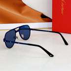 SANTOS AVIATOR FRAME SUNGLASSES CT0639S IN METAL