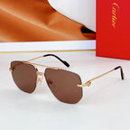 PREMIÈRE NAVIGATOR FRAME SUNGLASSES CT6011S IN METAL
