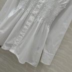 PRADA PREMIUM SHIRT DRESS WITH WAISTED DESIGN 276300