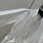 PRADA WINDBREAKER JACKET WITH TRIANGULAR POCKETS 276314