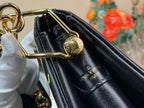 LV x TM Coussin BB 21cm Black Multicolor Monogram-embossed Lambskin