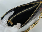 LV x TM Coussin BB 21cm Black Multicolor Monogram-embossed Lambskin