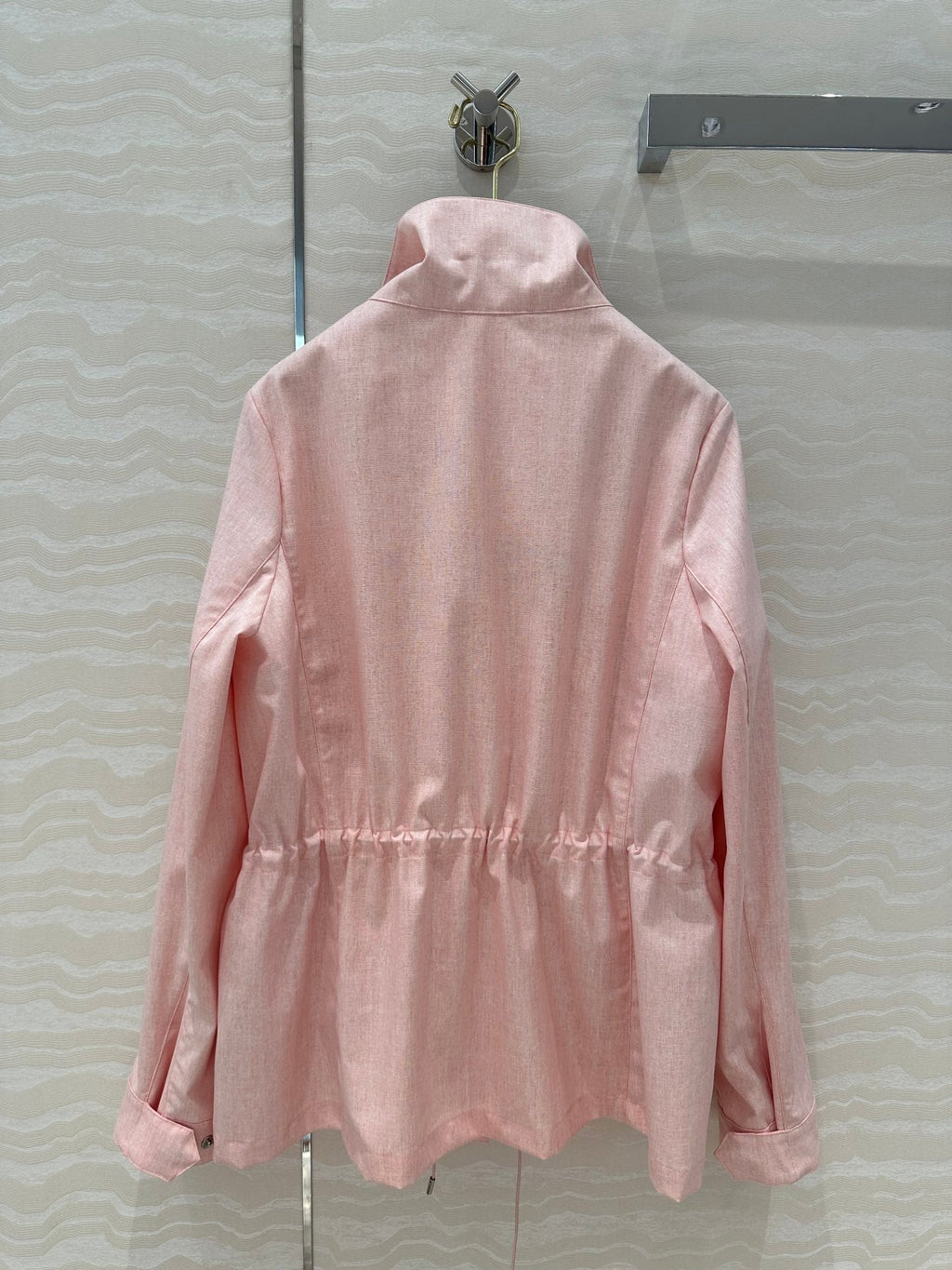 LP CLASSIC STAND-COLLAR LINEN JACKET 265162