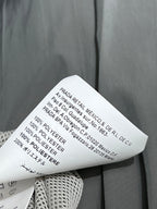 MIU 25S PLEASED SKIRT GREY IN NYLON 263129