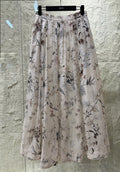 PLEATED SKIRT 25S IN COTTON 266205