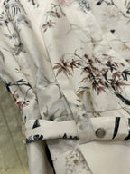 DR ELEGANT PRINT DRESS 25S IN COTTON 266188