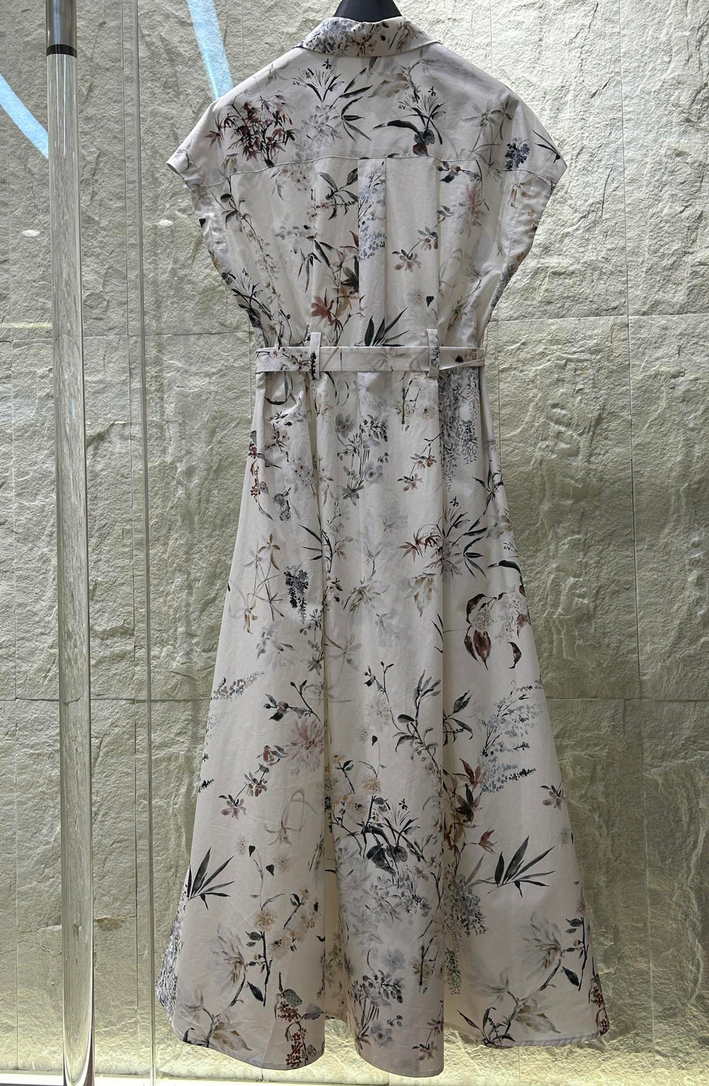 DR ELEGANT PRINT DRESS 25S IN COTTON 266188