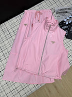 PRADA TOP AND SKIRT SET STYLE 90