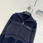 GUCCI ZIP-UP KNITTED JACKET STYLE 144