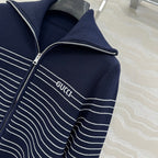 GUCCI ZIP-UP KNITTED JACKET STYLE 144