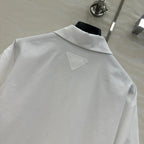 PRADA FASHION WHITE SHIRT 263951