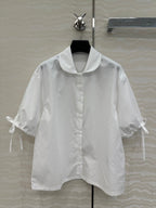 PRADA FASHION WHITE SHIRT 263951
