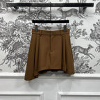 LW 25S PLEATED MINI SKIRT 265621