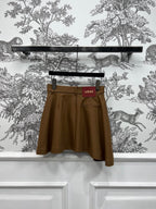 LW 25S PLEATED MINI SKIRT 265621