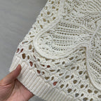 DIOR SHORT-SLEEVE MESH TOP 270069