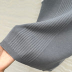 CC Knitted Vest Gray Cotton