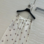 MIUMIU STRAIGHT-LEG CROPPED PANTS WITH ELASTIC WAISTBAND 261440