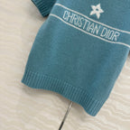 DIOR SHORT-SLEEVE CASHMERE SWEATER 264913