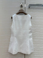 LP SLEEVELESS LINEN BLAZER 272243