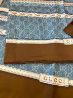 GUCCI 25S SCARF 90 IN SILK 700813