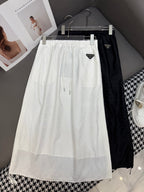 LONGLINE SKIRT STRUCTURED JACQUARD