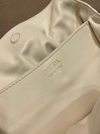 Prada Small Dada 25cm Ivory Nappa Leather