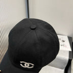BASEBALL HAT IN BLACK WITH WHITE TRIM 673995