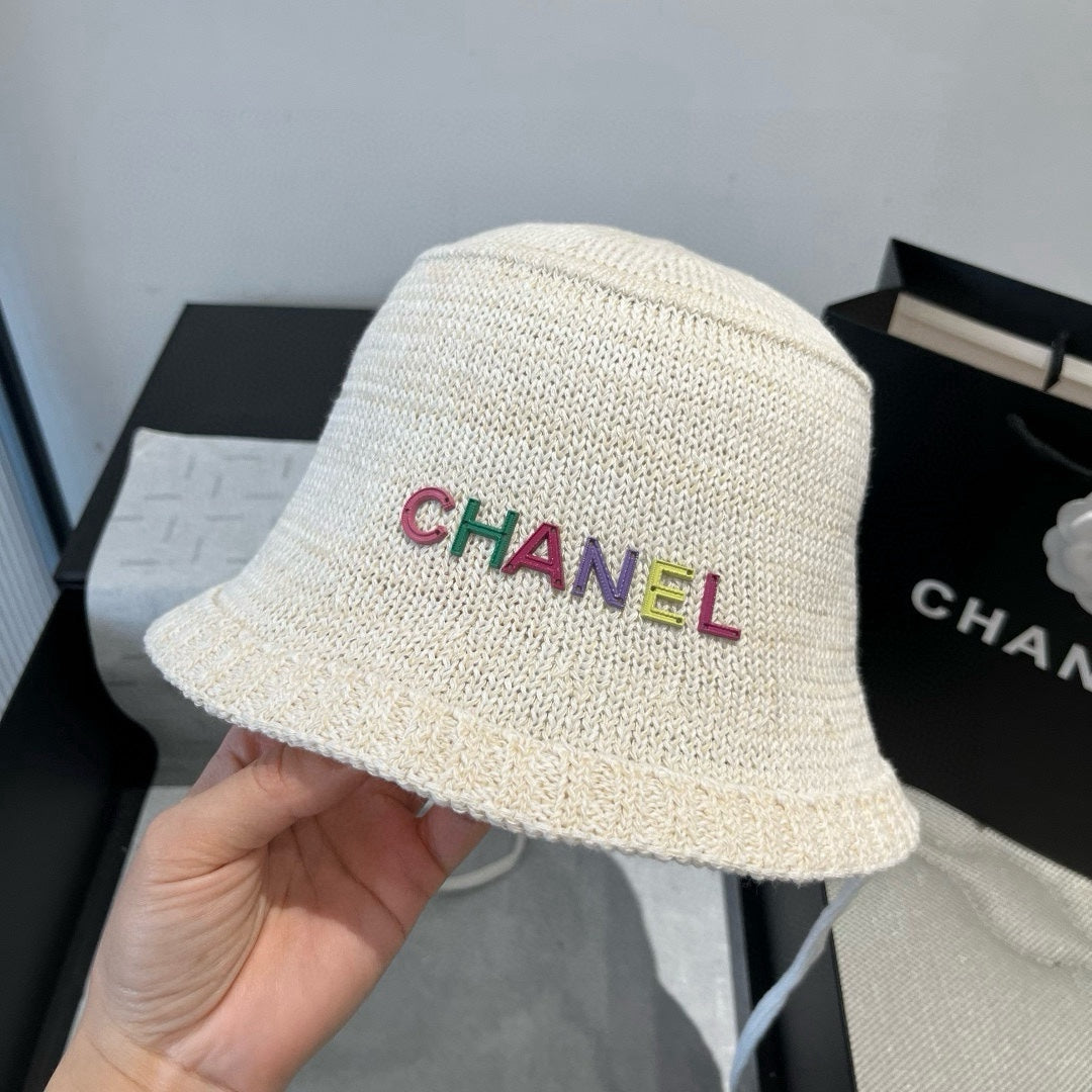 WOVEN BUCKET HAT WHITE 674001