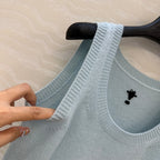 DIOR U-NECK CASHMERE VEST 276279