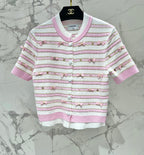CHANEL 25S SHORT-SLEEVE CARDIGAN STYLE 111