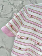 CHANEL 25S SHORT-SLEEVE CARDIGAN STYLE 111