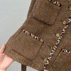 CHANEL WOOL COAT STYLE 43