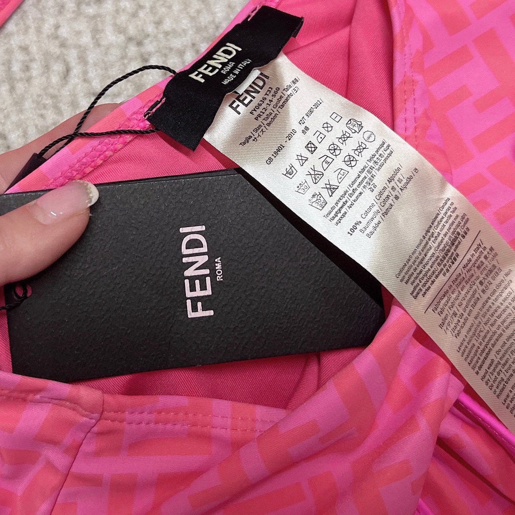 FENDI BIKINI 25S BODYSUIT IN 744012