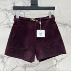 HERMES 25S SHEEPSKIN SHORTS 176