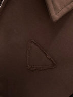 PRADA FLEECE JACKET WITH LAPEL STYLE 21