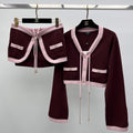 CHANEL 25S KNIT DRESS SET STYLE 168