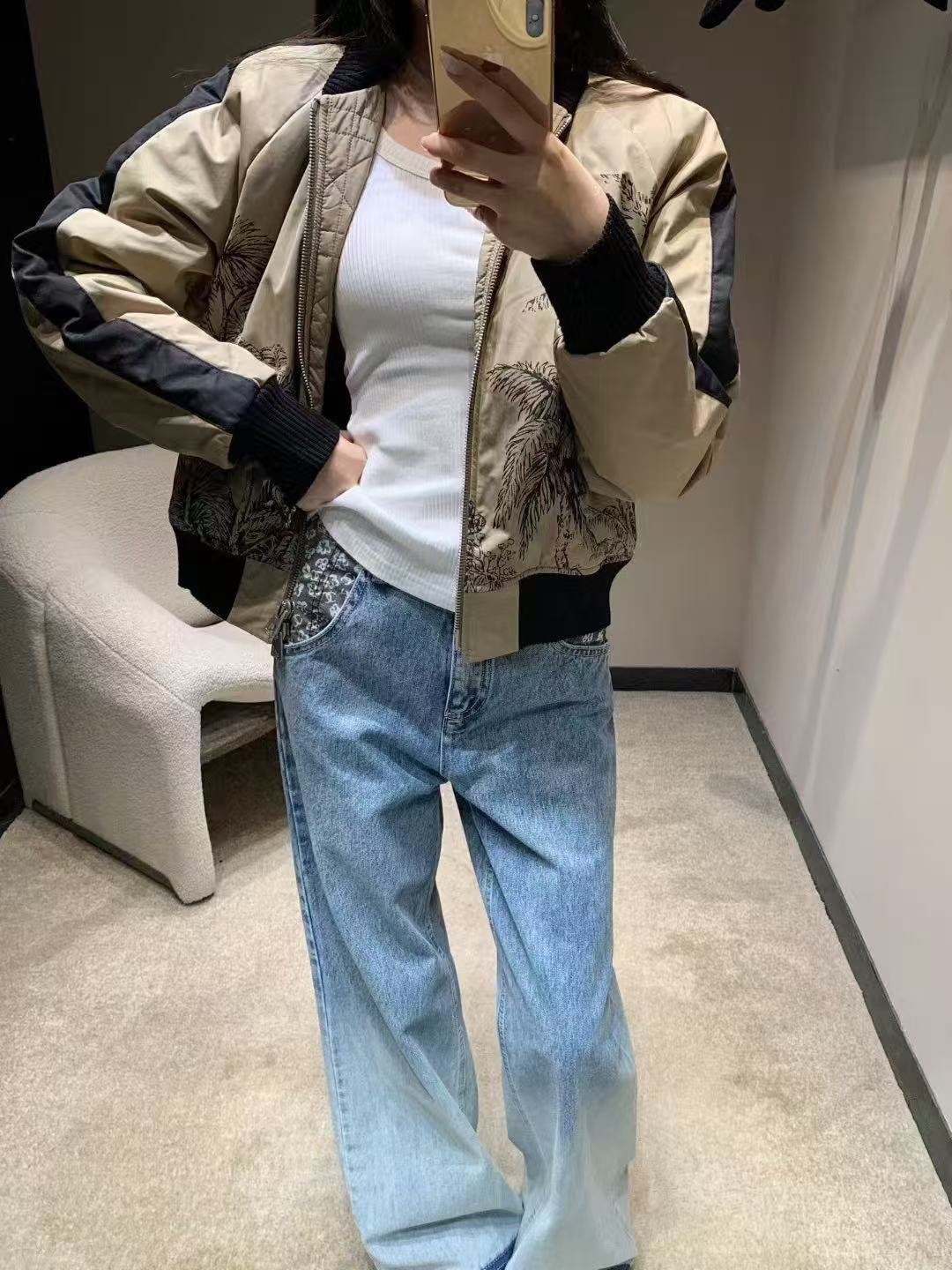DIOR 25S LONG-SLEEVE COAT STYLE 001