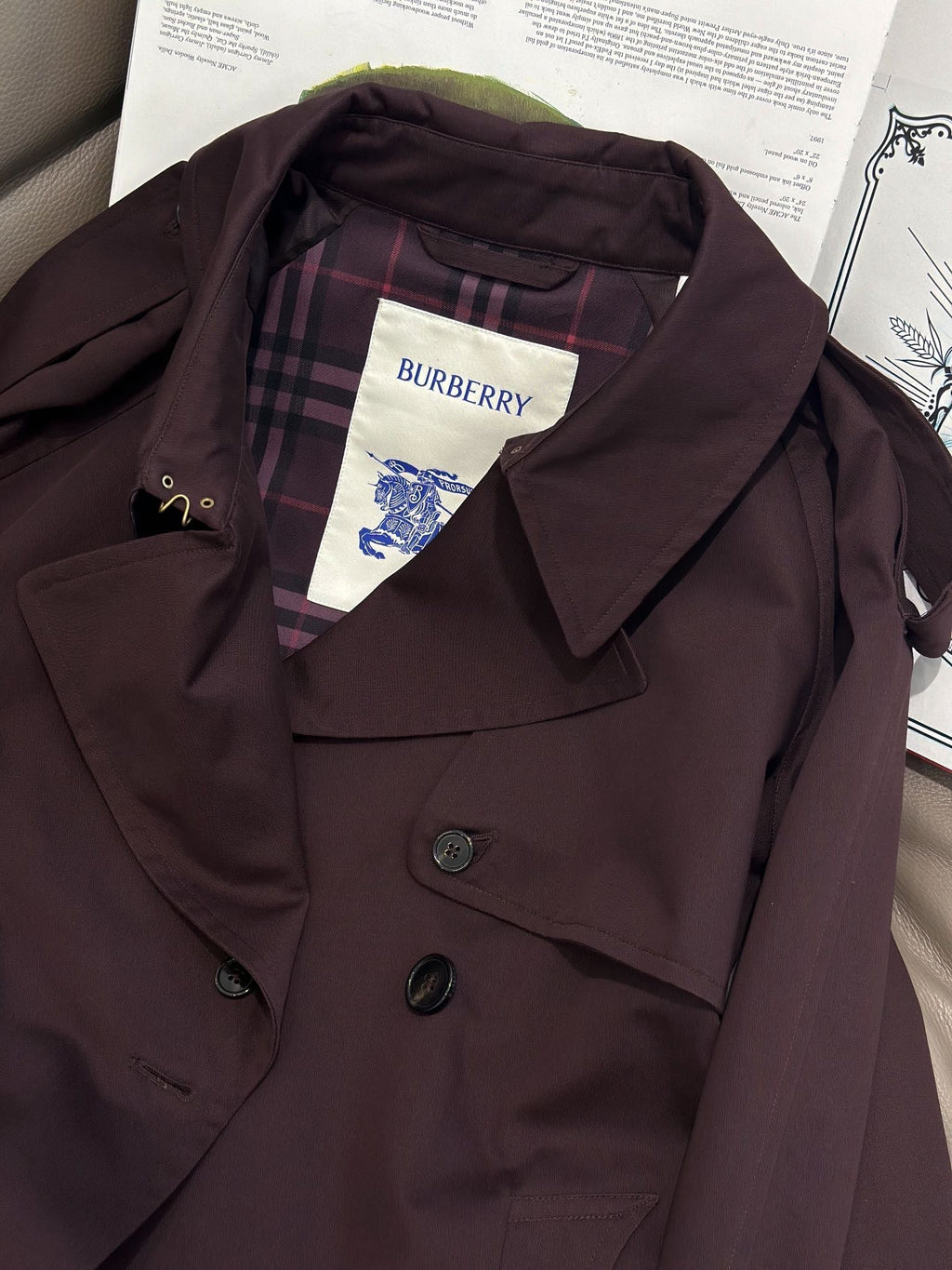 BURBERRY 25S LONG COAT 185