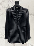 YSL 25S EMBELLISHED SUIT SET STYLE 213