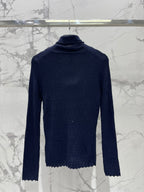 YSL 25S FITTED TURTLENECK SWEATER STYLE 183