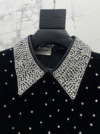 YSL 25S DRESS WITH BEADED DETAILS STYLE 61