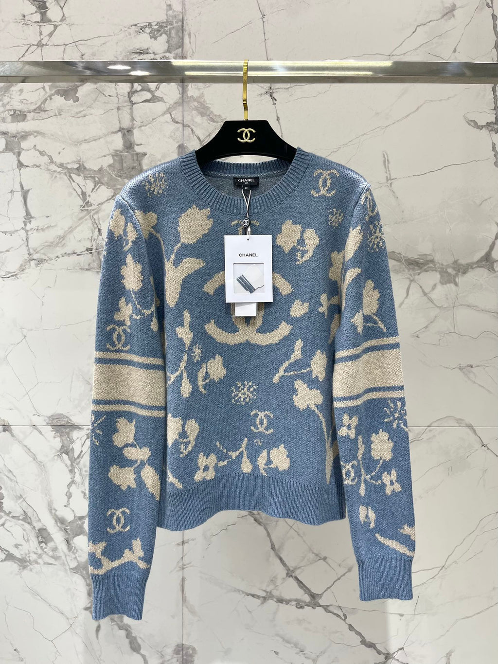 CHANEL 25S CREW NECK SWEATER 461